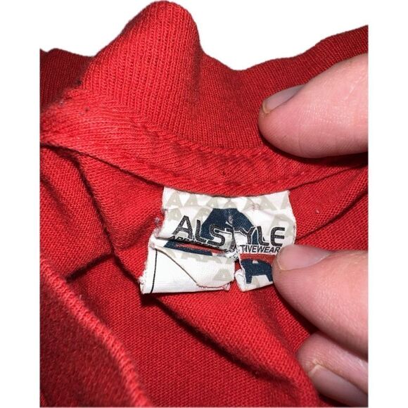 GOAT CHAMP Red‎ T-Shirt Men’s Size 2XL Boxing Teddy Bear Greatest Of All Time - Picture 4 of 4